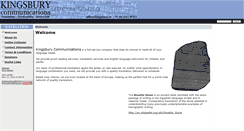 Desktop Screenshot of kingsbury.at